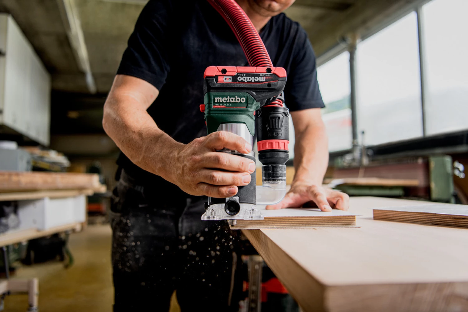 Metabo FMV 18 LTX BL 8 18 V Li-ion batterie défonceuse sans fil-image