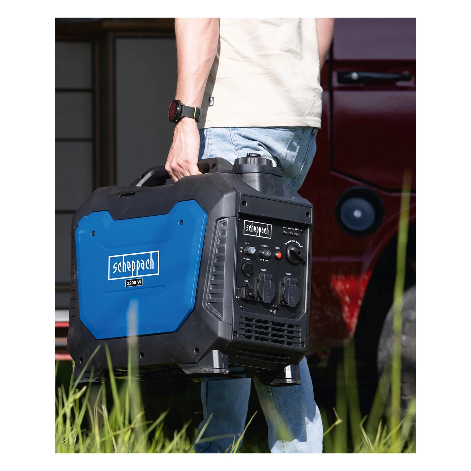 Scheppach SG3500i Générateur électrique à essence - 3,5 kW-image