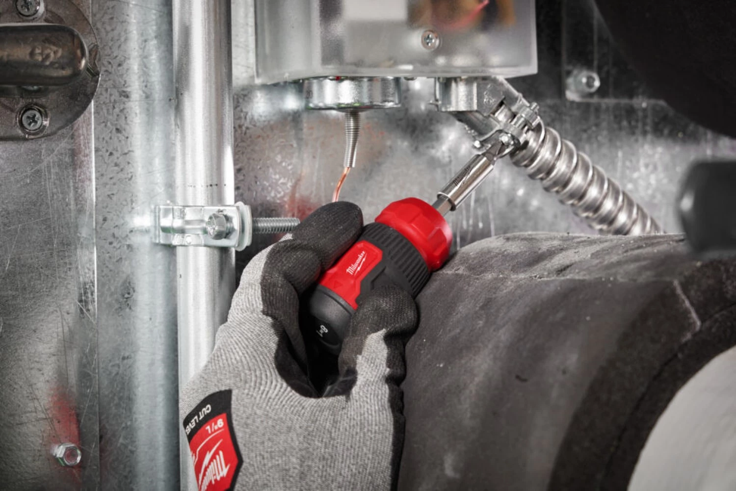 Milwaukee 4932492807 Bitschroevendraaier - 8 in 1 compacte multi-bit-image