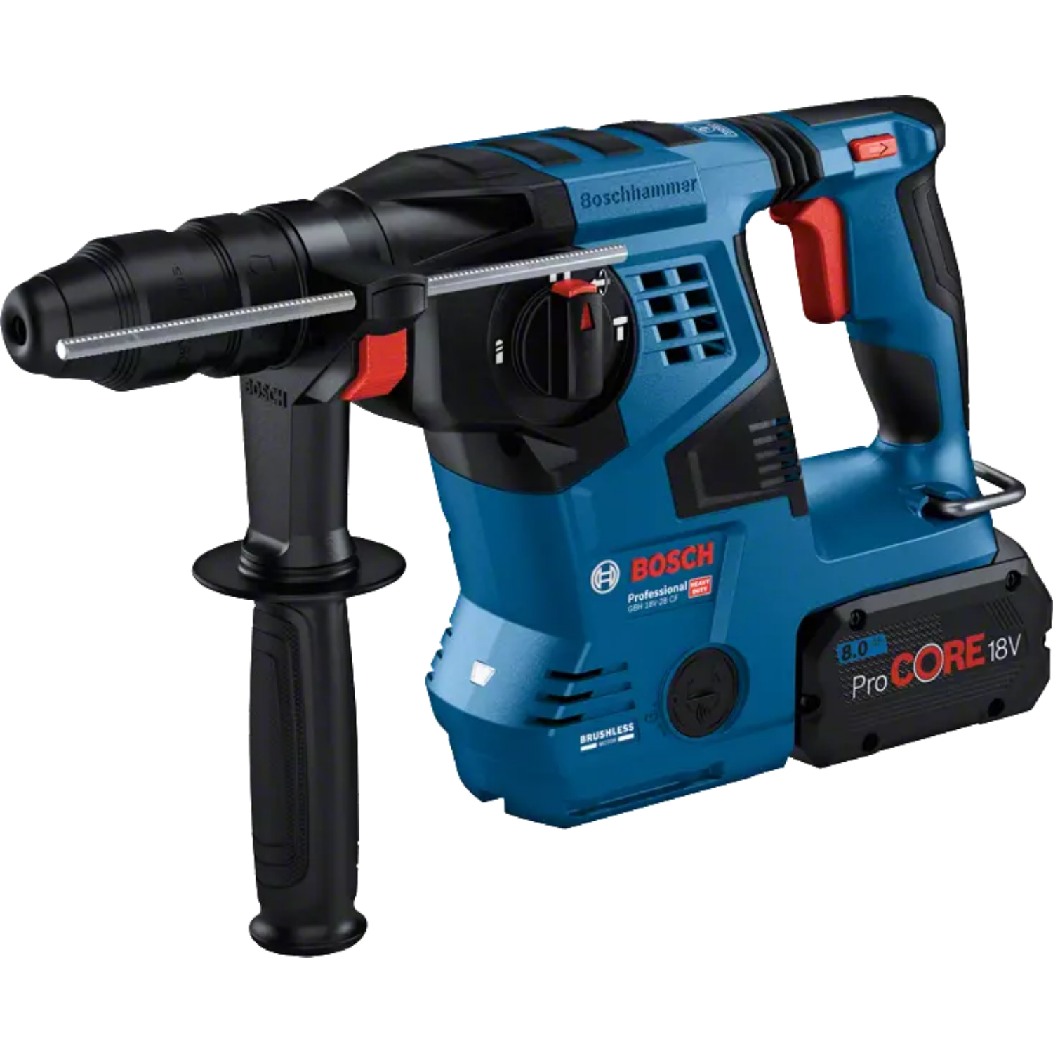 Bosch GBH 18V-28 CF Accu marteau perforateur 2x PC 8.0 L-Boxx-image
