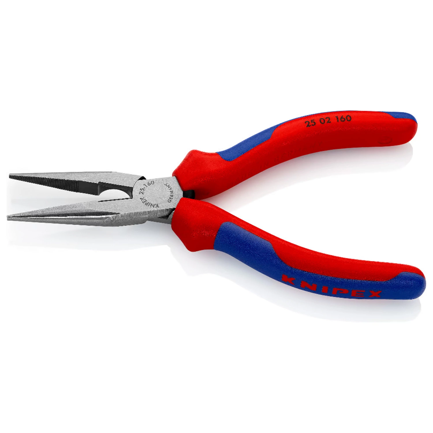 Knipex 25 02 160 - Pince demi-ronde avec tranchant (pince radio)-image