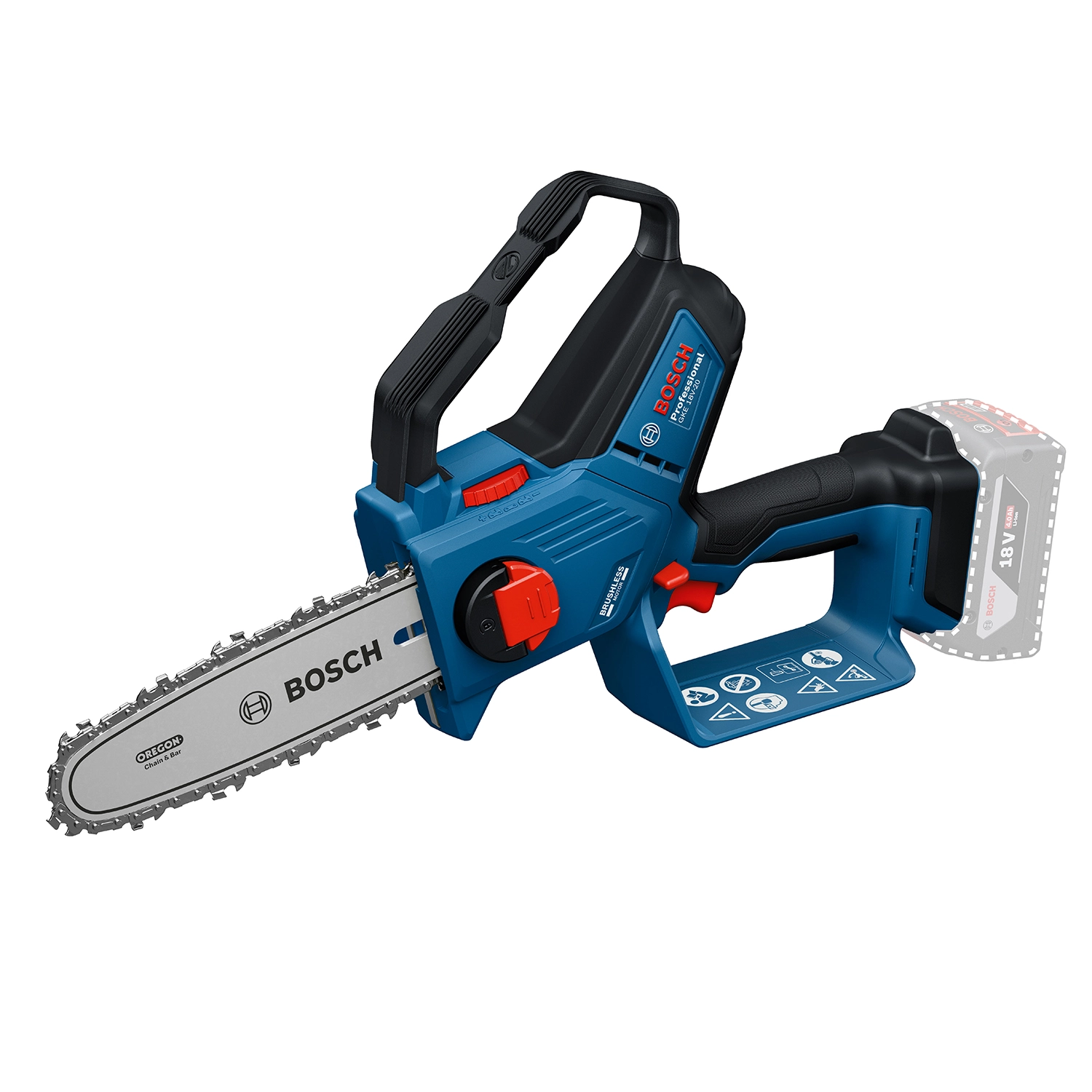 Bosch GKE 18V-20 18V accu snoeizaag body-image