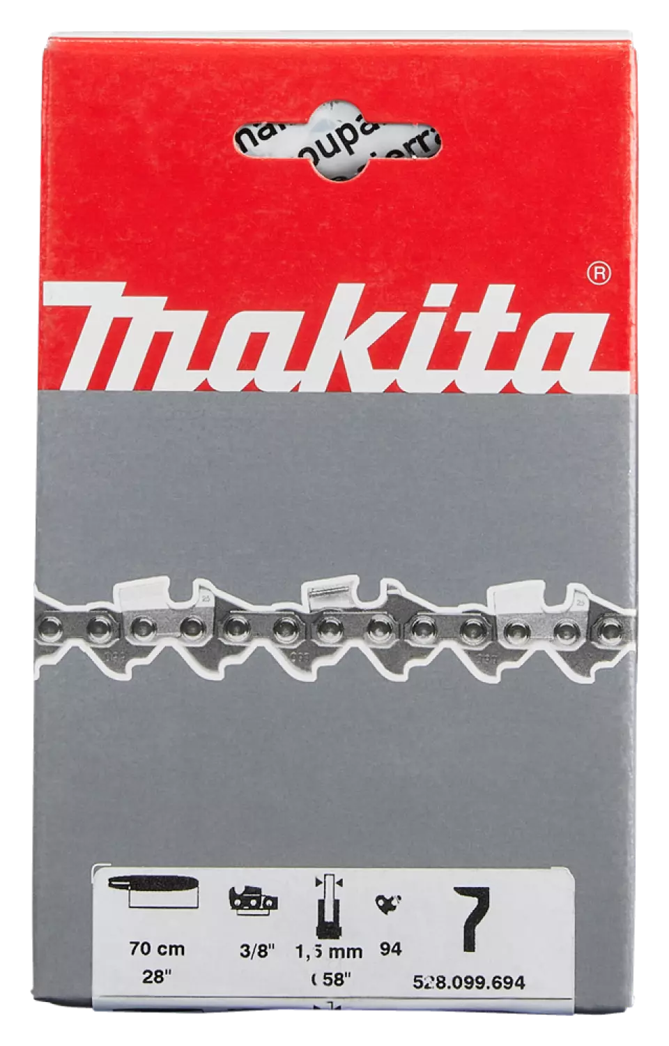 Makita 528099694 Ketting voor kettingzaag - 700 x 1,5 x 5,5mm-image