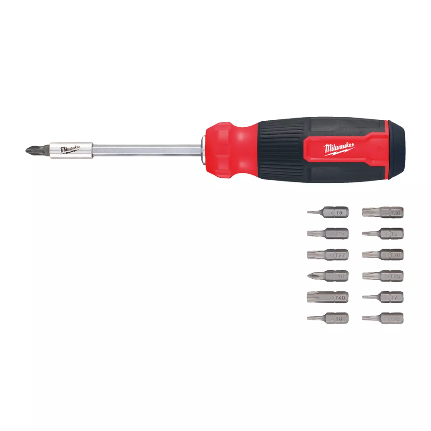 Milwaukee 4932492810 Tournevis à embouts - 14 en 1 multi-embouts - Torx-image