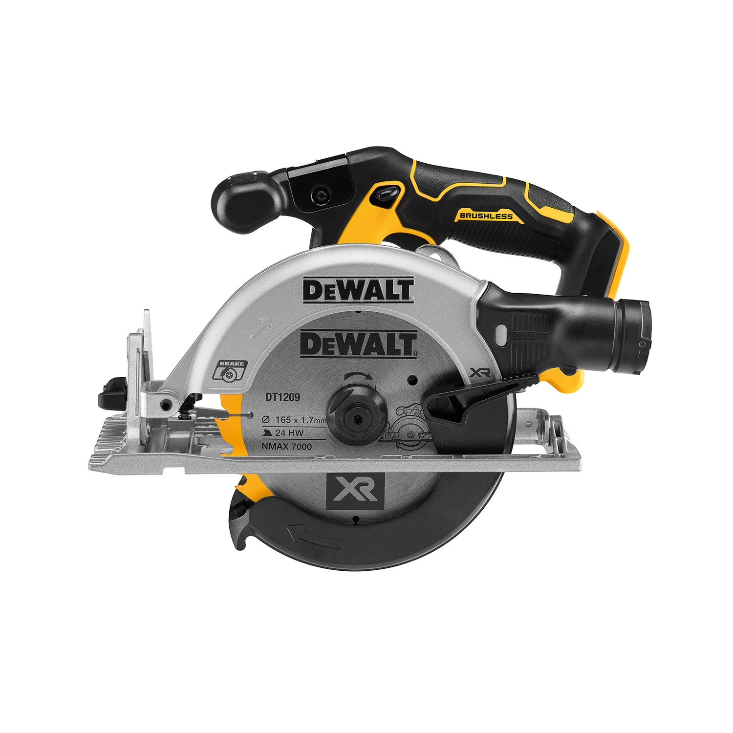 DeWALT DCS565N-XJ Corps de scie circulaire sans fil Li-ion XR 18 V - 165 mm-image