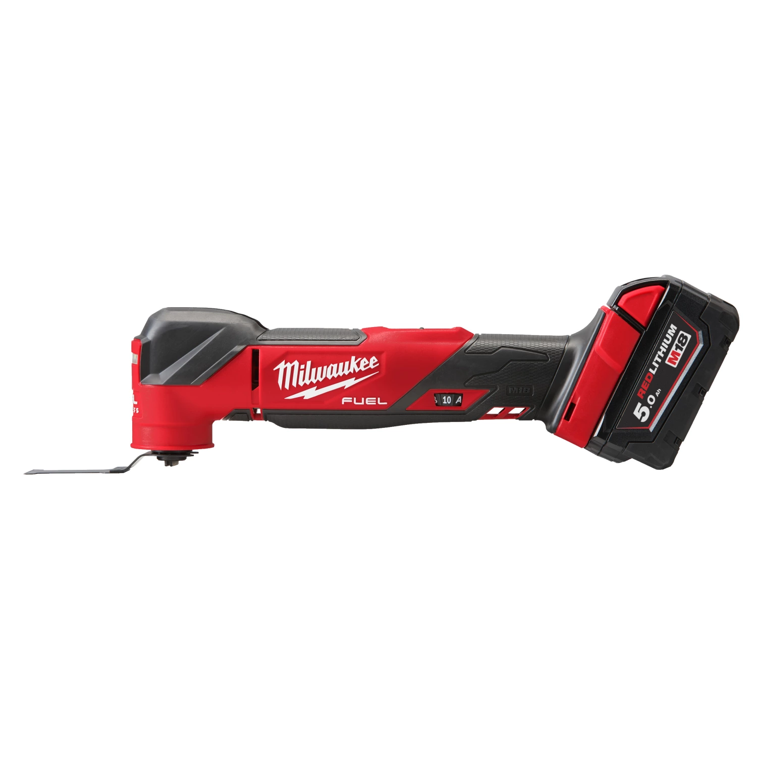 Milwaukee M18 FMT-502X 18V Li-ion Accu multitool set (2x 5.0Ah) + 8 delige accessoireset in HD Box-image