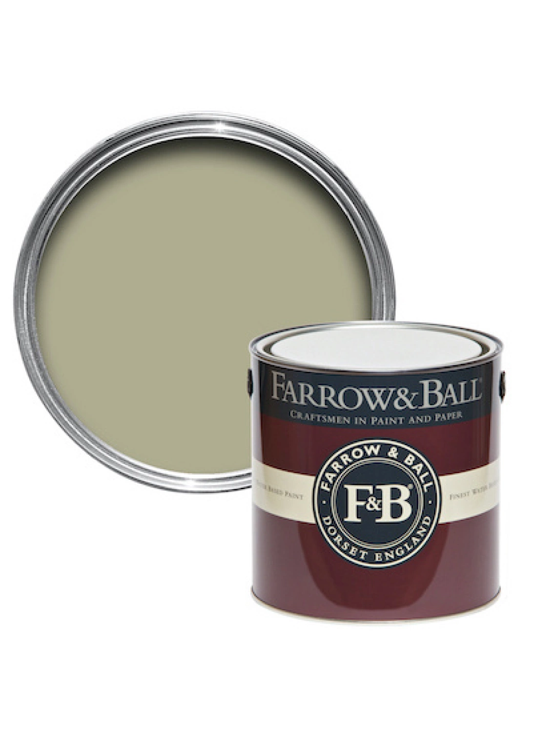 Farrow & Ball Estate Eggshell Ball Green No.75 - 750ml-image