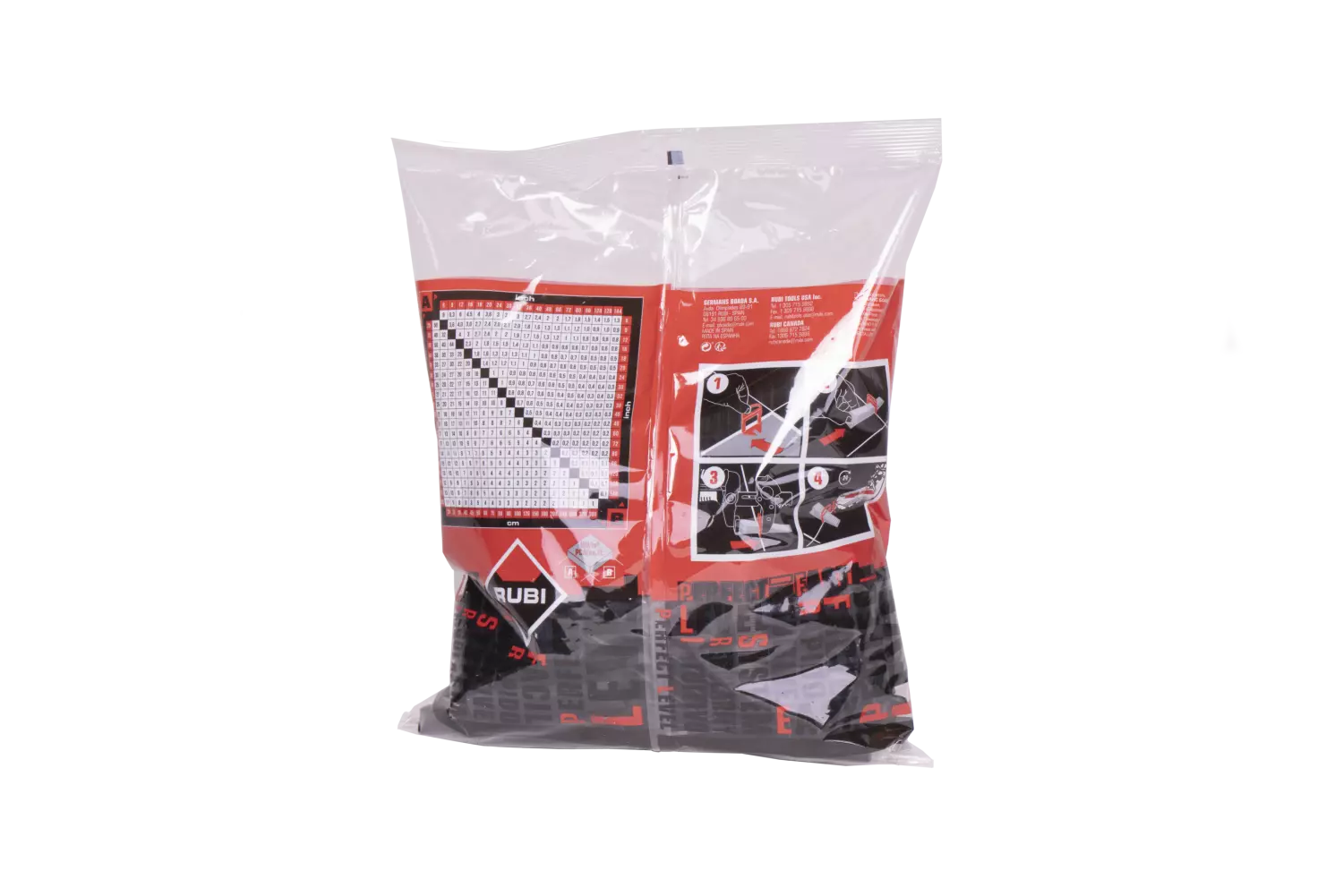Rubi 3952 Cônes pour carrelage Delta (100 pièces)