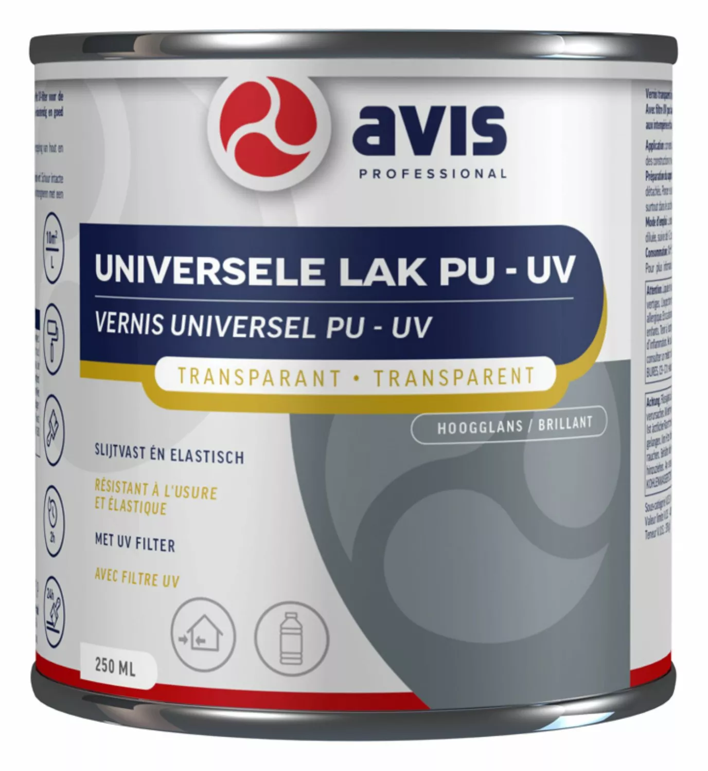 Avis Universele Lak PU/UV Hoogglans - 0,25L-image