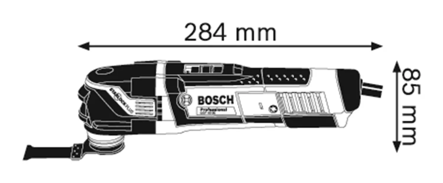 Bosch 0601231000 - Outil multifonction GOP 40-30-image