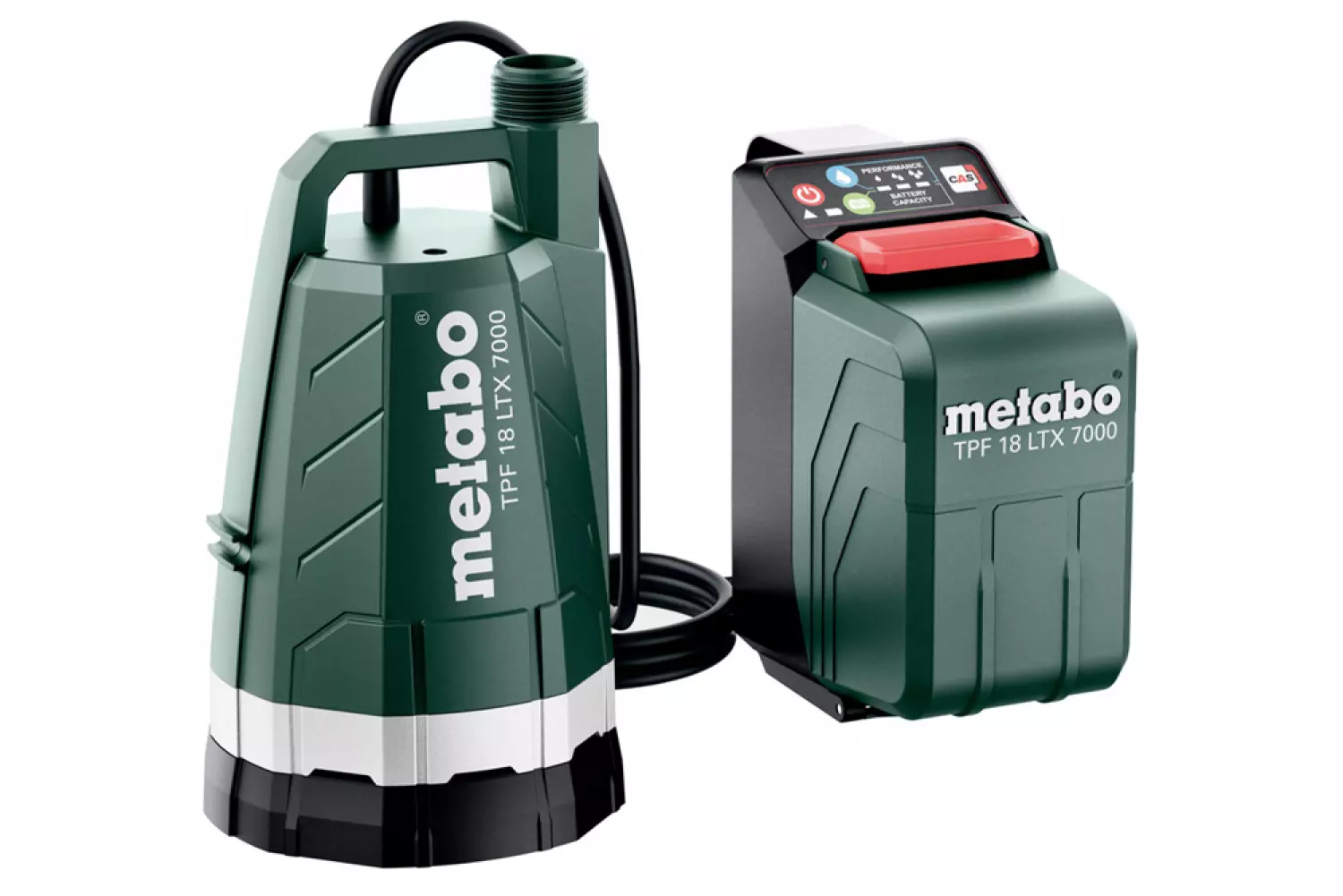 Metabo TPF 18 LTX 7000 18V Li-ion corps de pompe submersible - 7000 l/h-image