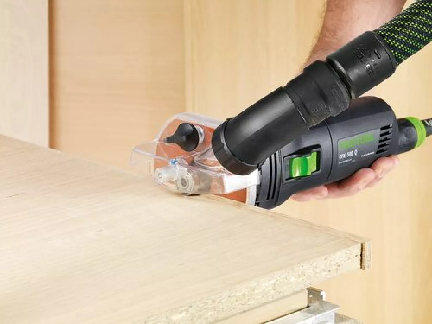 Festool OFK 500 Q-Plus R3 Kantenfrees - 450W - 28mm-image