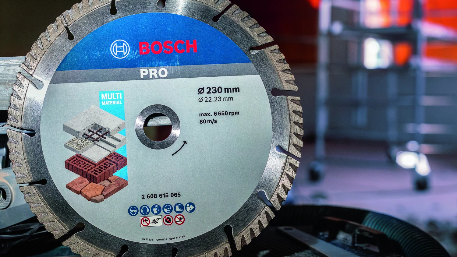 Bosch 2608615061 Diamantdoorslijpschijf - 150 x 22,23mm - universeel-image