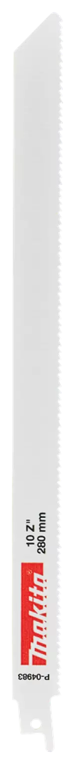 Makita P-04983 - Lame de scie sabre - 280 x 2,5 mm - inox/métal (5 pcs)-image