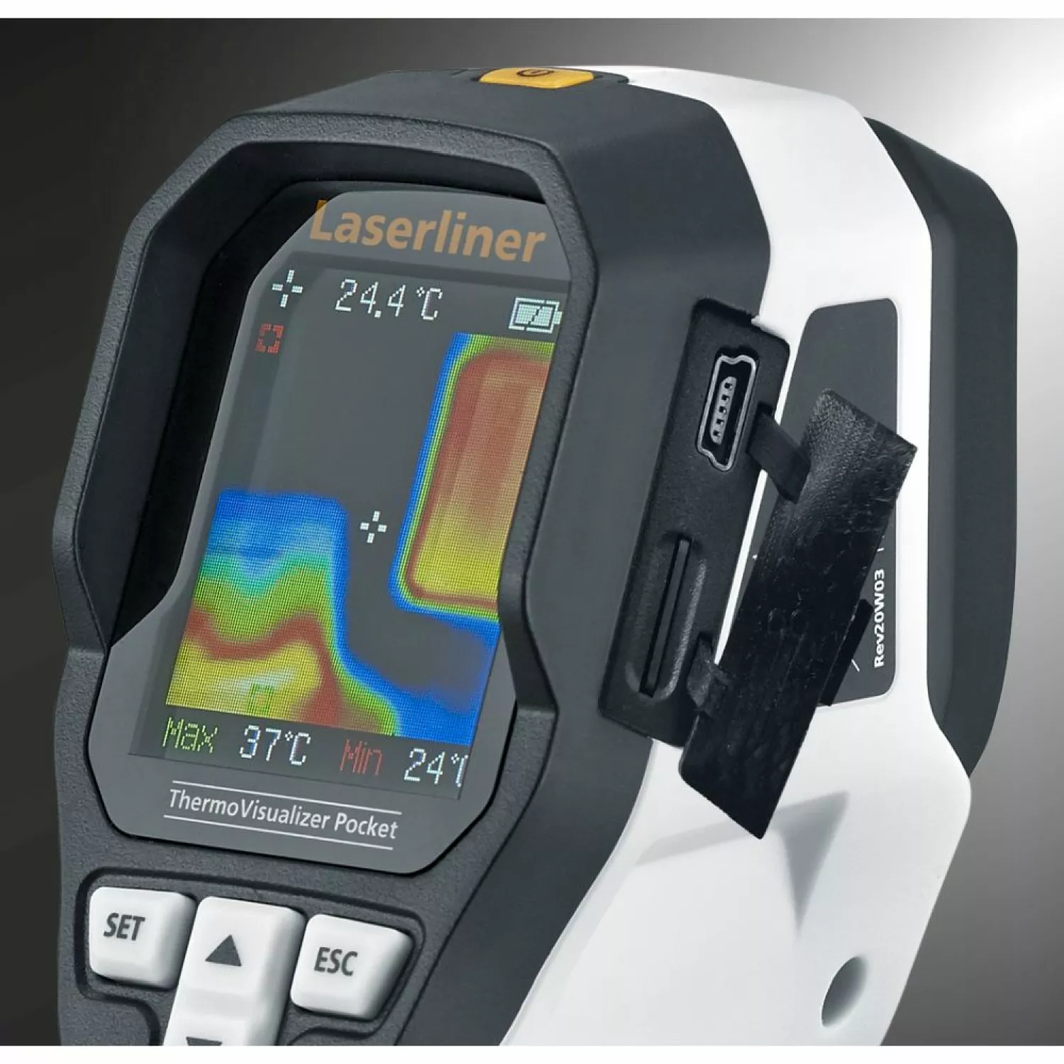 Laserliner 082.074A ThermoVisualizer Pocket Thermomètre infrarouge-image