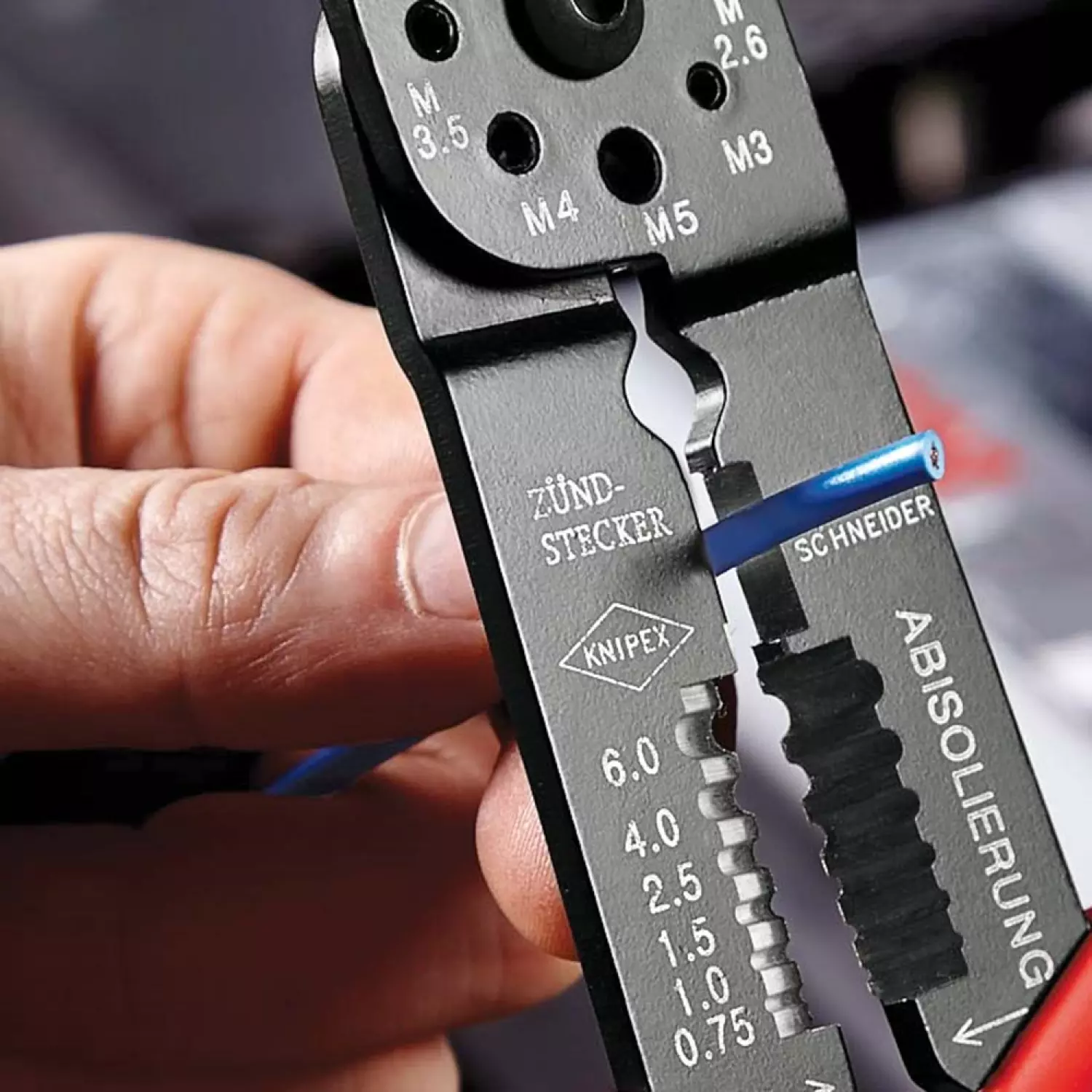 Knipex 9721215 Pince à sertir - 215mm-image