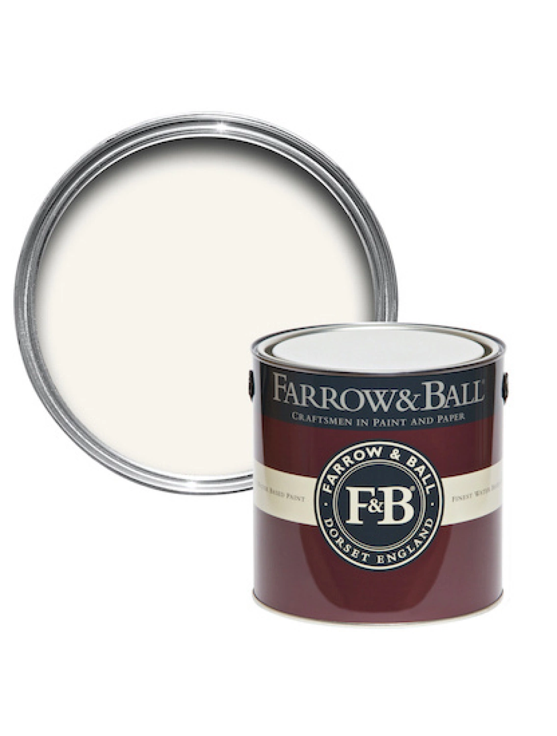 Farrow & Ball Dead flat All White No.2005 - 5L-image