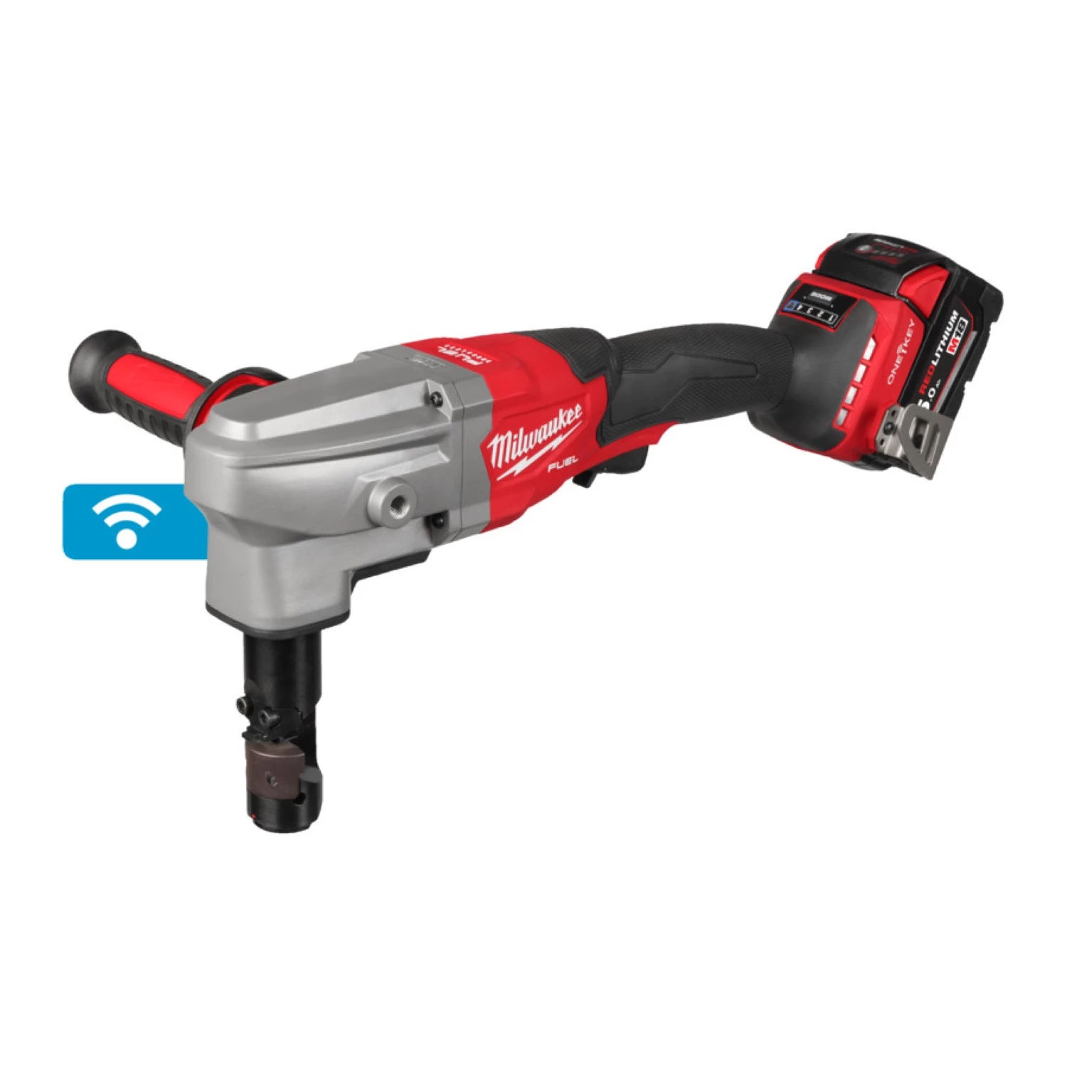 Milwaukee M18 FNB35-502X Kit de grignoteuse sans fil 18 V Li-ion (2 batteries 5,0 Ah) dans un coffret HD - 3,5 mm-image