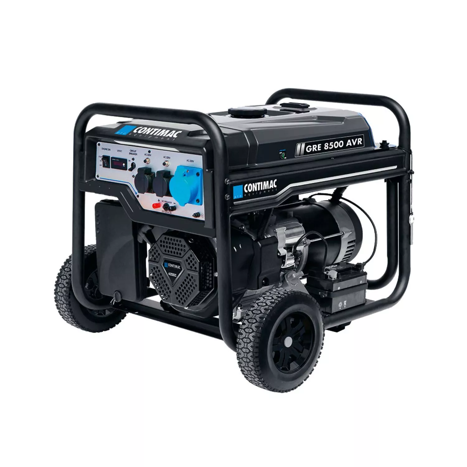 Contimac GRE 8500 AVR Générateur à essence / groupe électrogène à inverseur - 8500 W-image