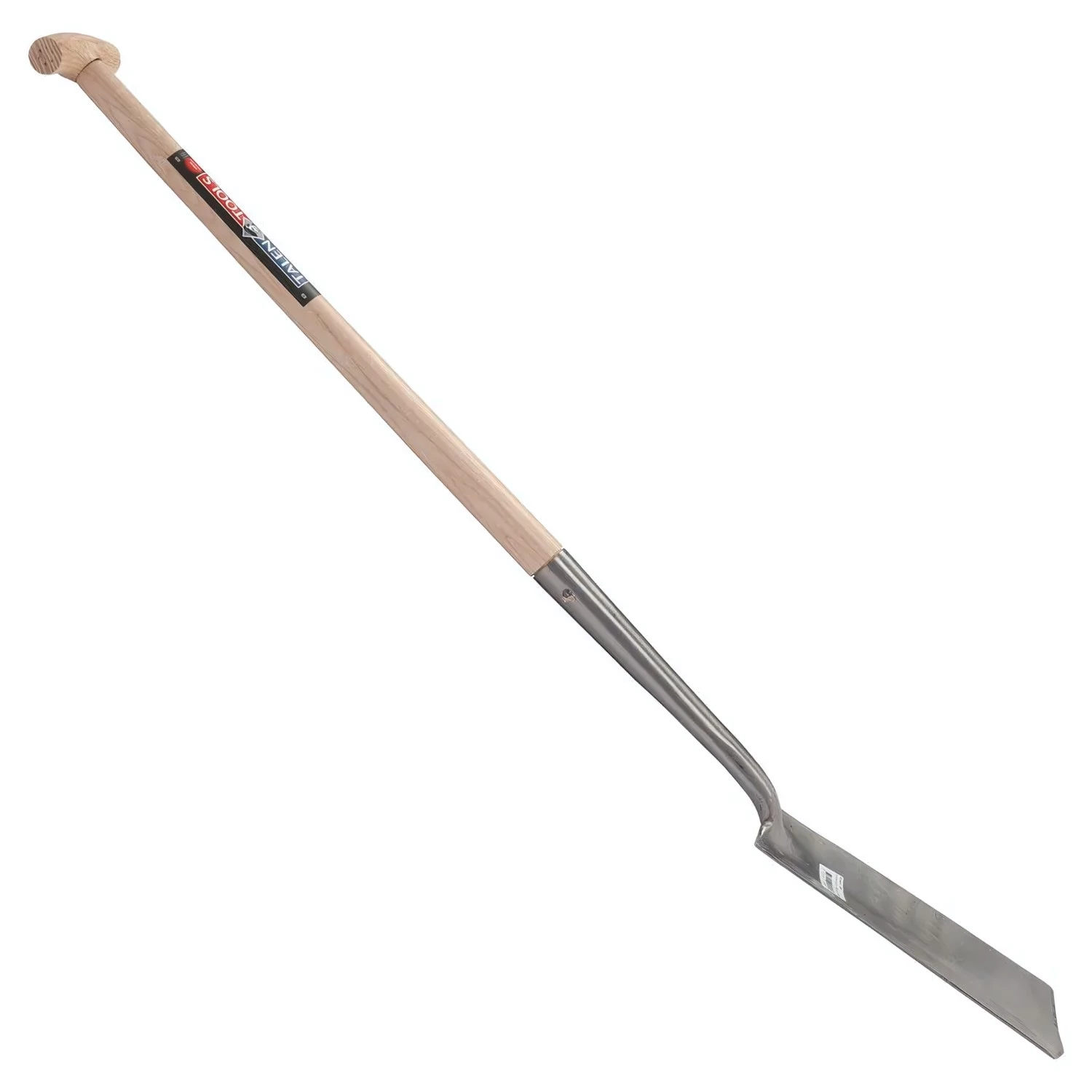 Talen Tools 1004 Draineerspade - Blank gepolijst - Essenhouten steel - 76cm