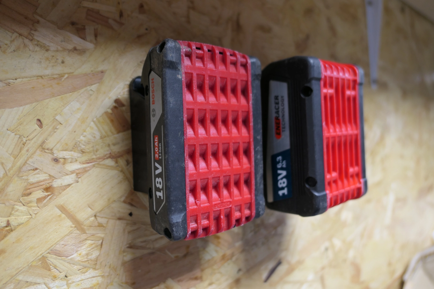 StealthMounts BM-BO18-BLU-6 Accuhouder voor Bosch 18V pro - Blauw - 6-pack-image