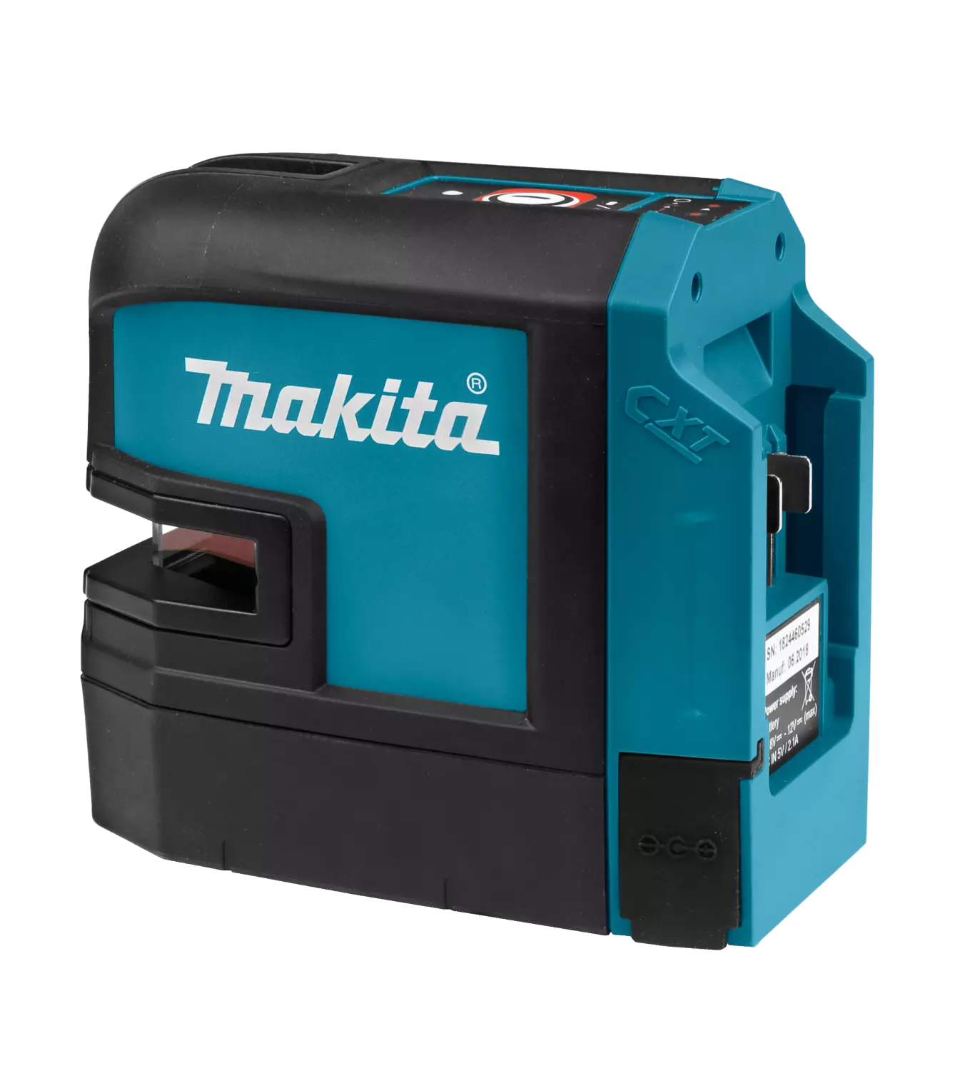 Makita SK105DZ 10,8V Li-Ion accu kruislijnlaser body in tas - zelfnivellerend - rood - 25m-image