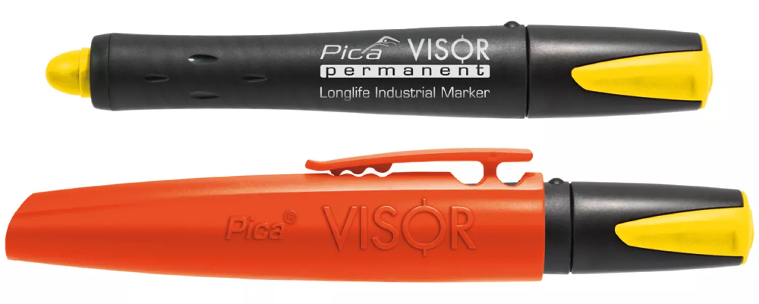 Pica 990/44 VISOR Markeerstift - Permanent - Geel-image