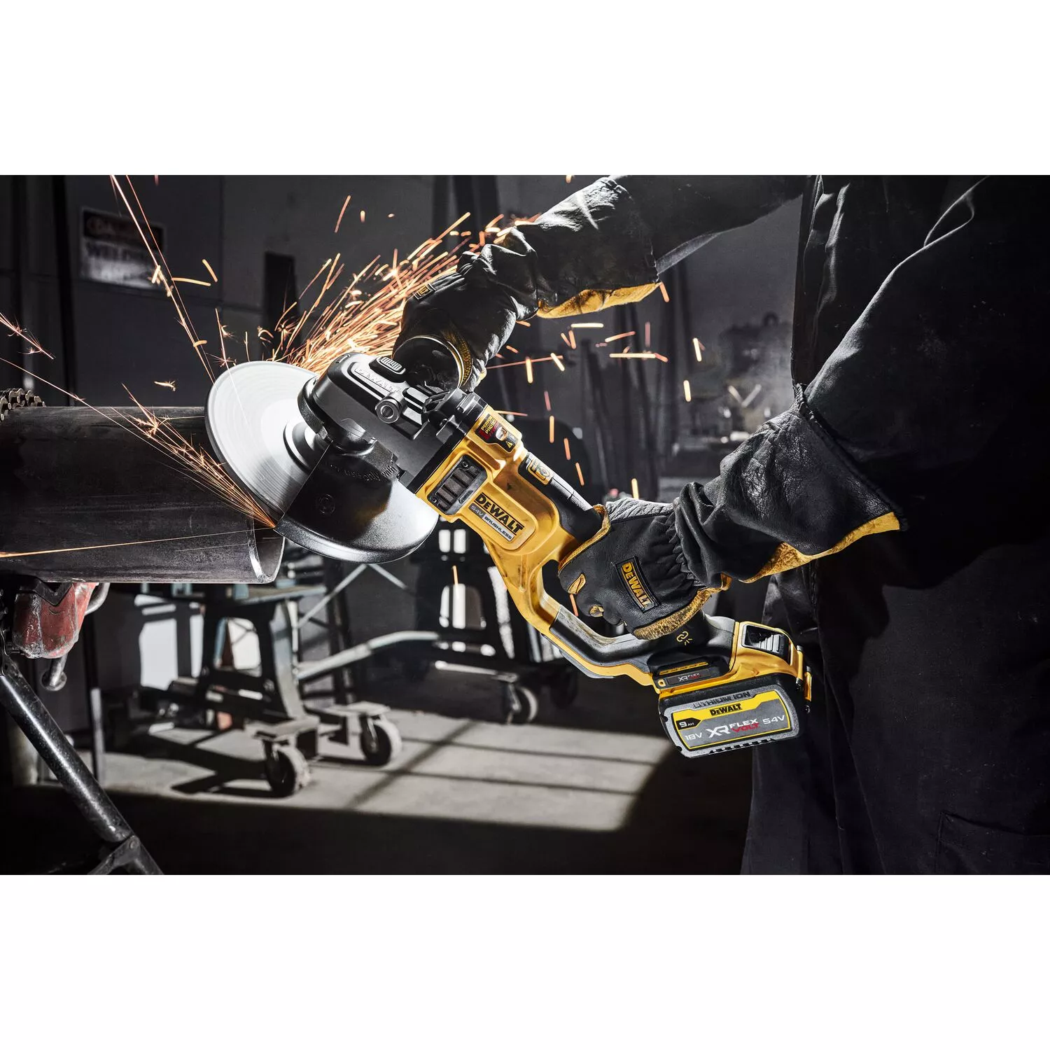 DeWALT DCG460N Corps de meuleuse d'angle sans fil Li-ion Flexvolt 54 V - 230 mm-image