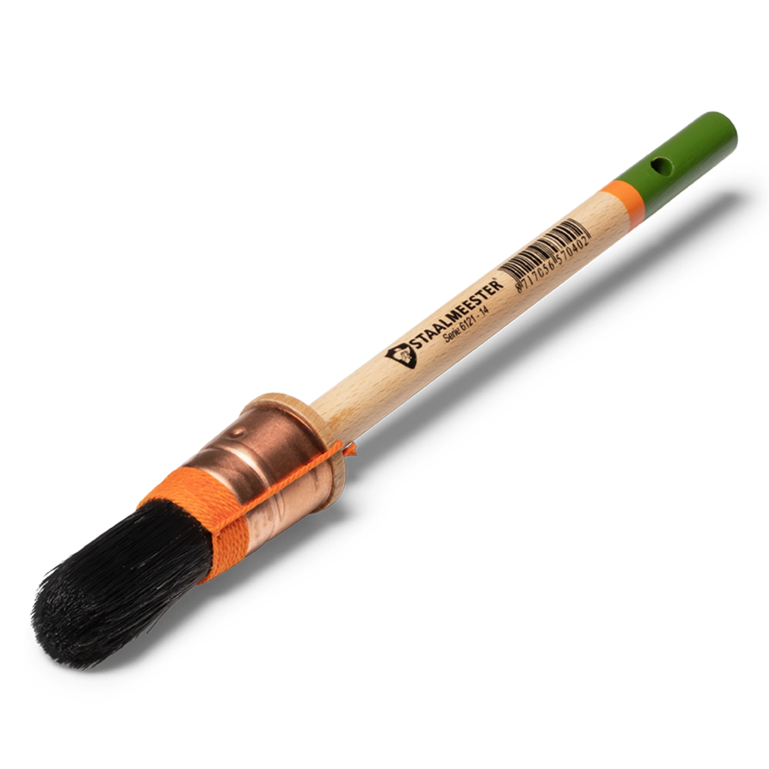 Staalmeester 6121 Classic Patentpuntkwast zwart - NR-14-image