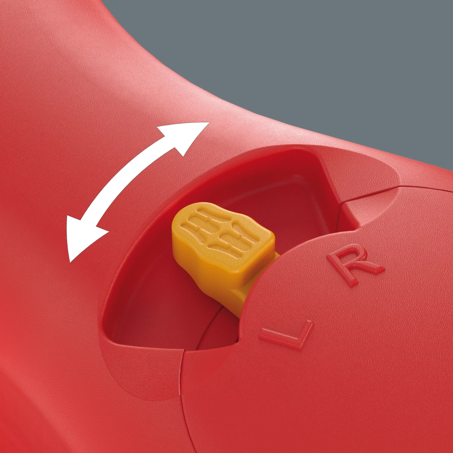 Wera 05005121001 410 i VDE A VDE Geïsoleerde Adapterschroevendraaier met T-greep en ratelfunctie - 1/4"-image
