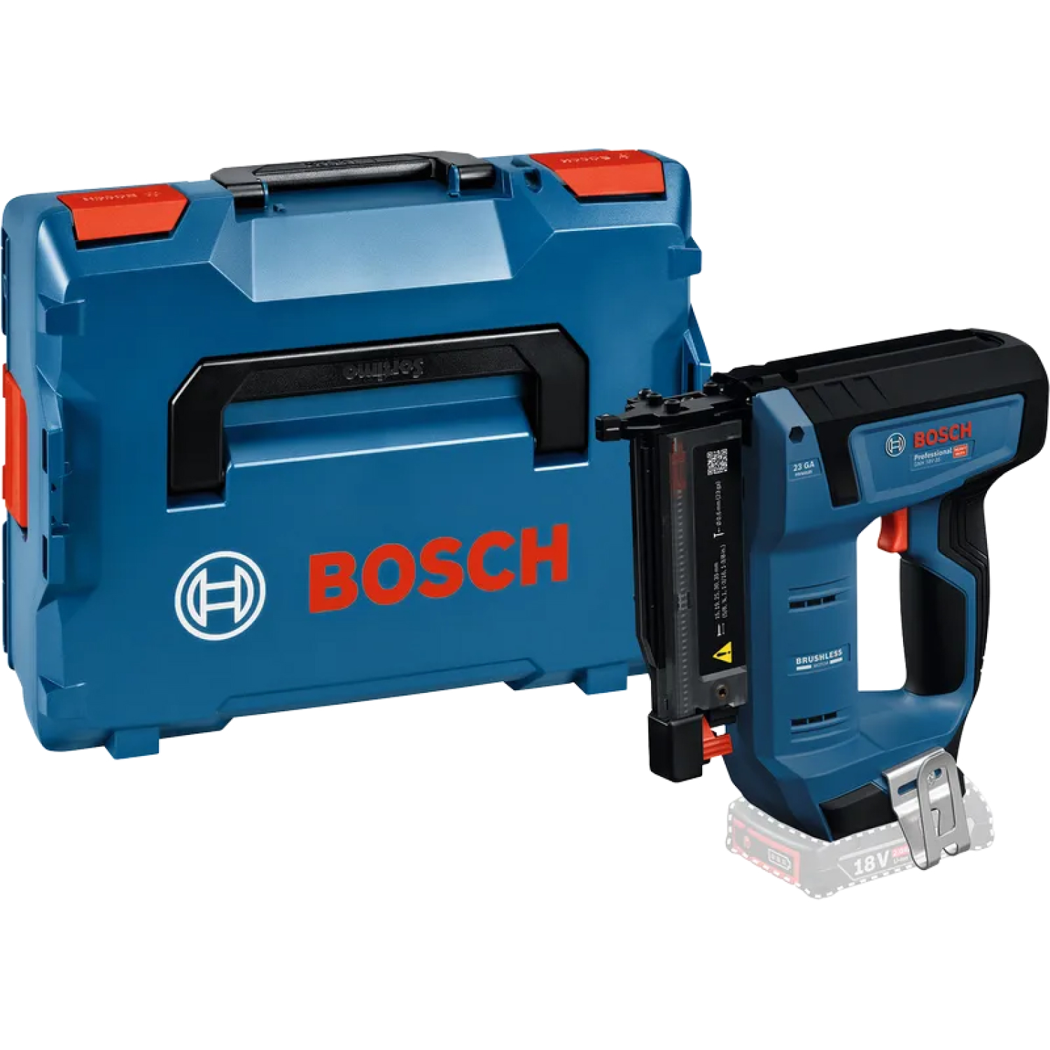 Bosch GNH 18V-35 18 V batterie agrafeuse à bois corps dans L-Boxx - 0,6 mm - 15-35 mm - droite-image