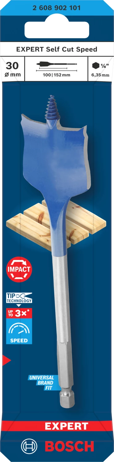 Bosch EXPERT 2608902101 Foret rapide Self Cut Speed - 30 x 152 mm-image