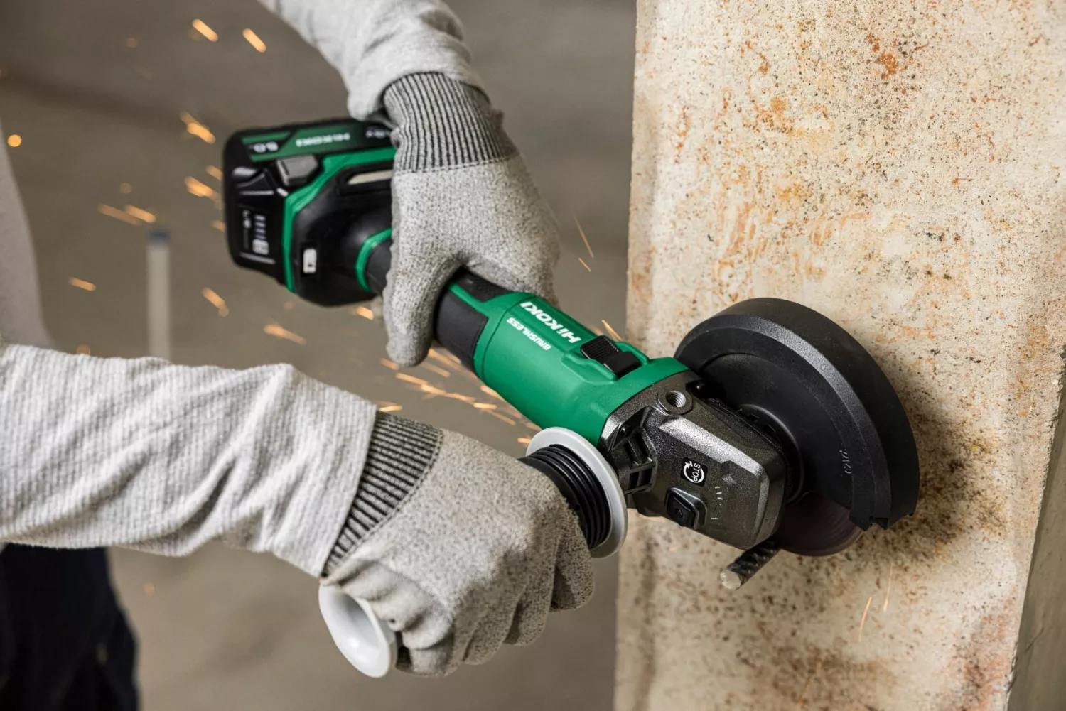 HiKOKI G1813DVEW2Z Meuleuse d'angle sans fil-image