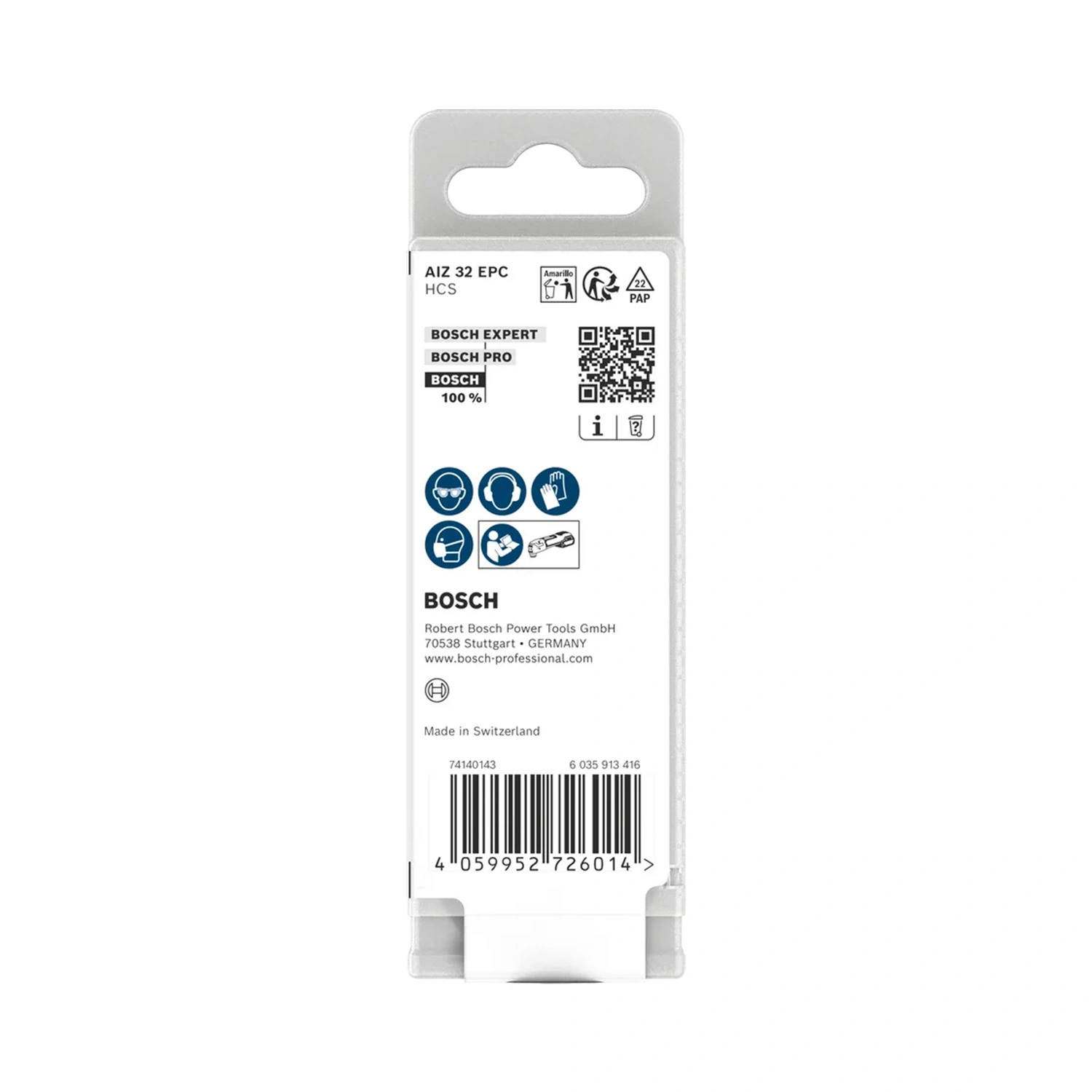 Bosch 2608669249 Standaard Invalzaagblad AIZ 32 EPC - 50 x 32mm - Zachthout - (10st.)