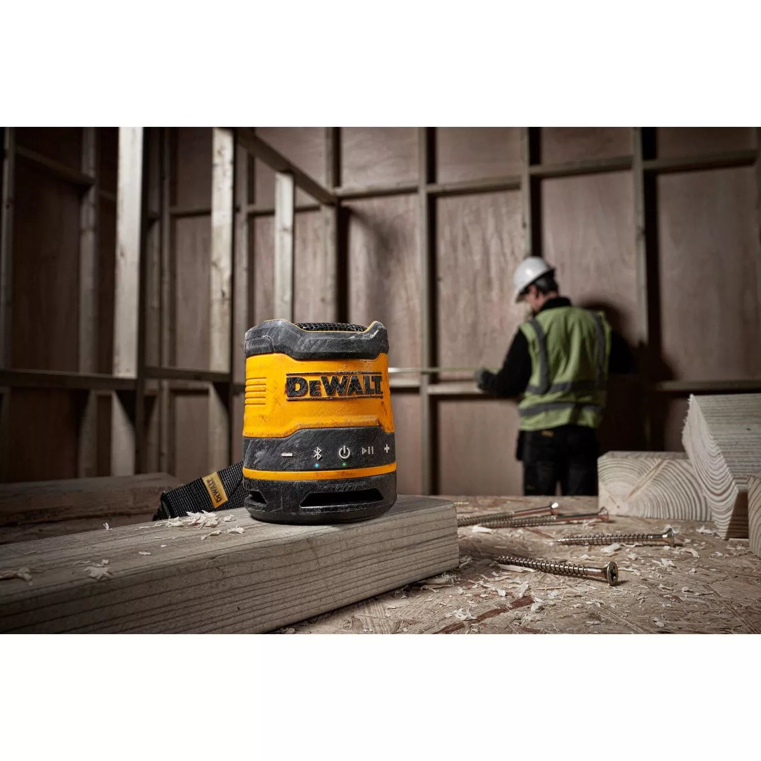 DeWALT DCR009-XJ Haut-parleur Bluetooth USB-C - IP67-image