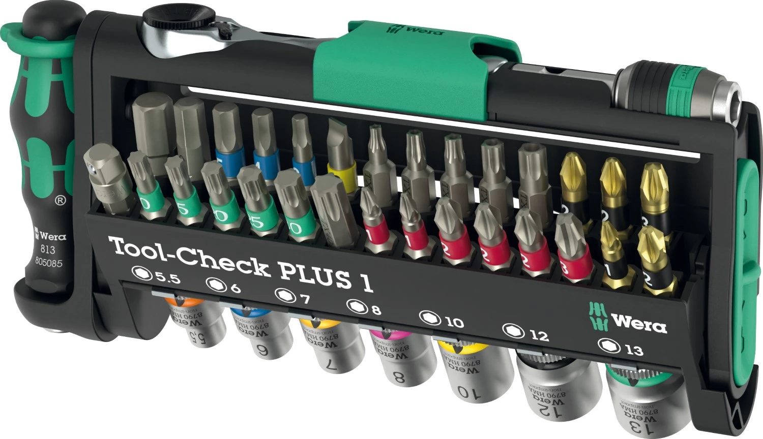 Wera 05049055001 Tool-Check PLUS 1 Jeu d'outils dans Tool-Check - 39 pièces-image