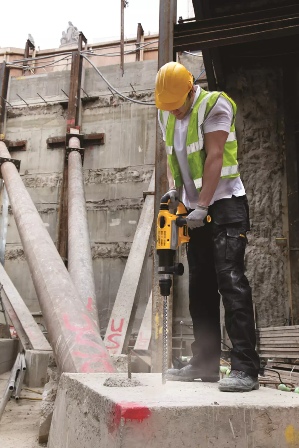 DeWALT DT9448 EXTREME SDS-Max Hamerboor - 4 snijvlakken - 45 x 450 x 570mm-image