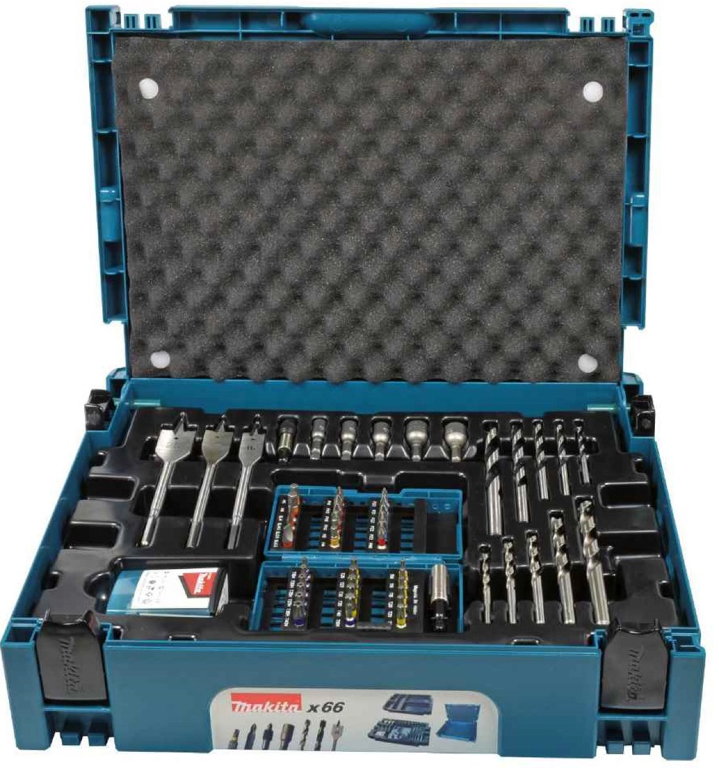 Makita B-43044 - Coffret ensemble accessoires 66 pièces en coffret MAKPAC-image