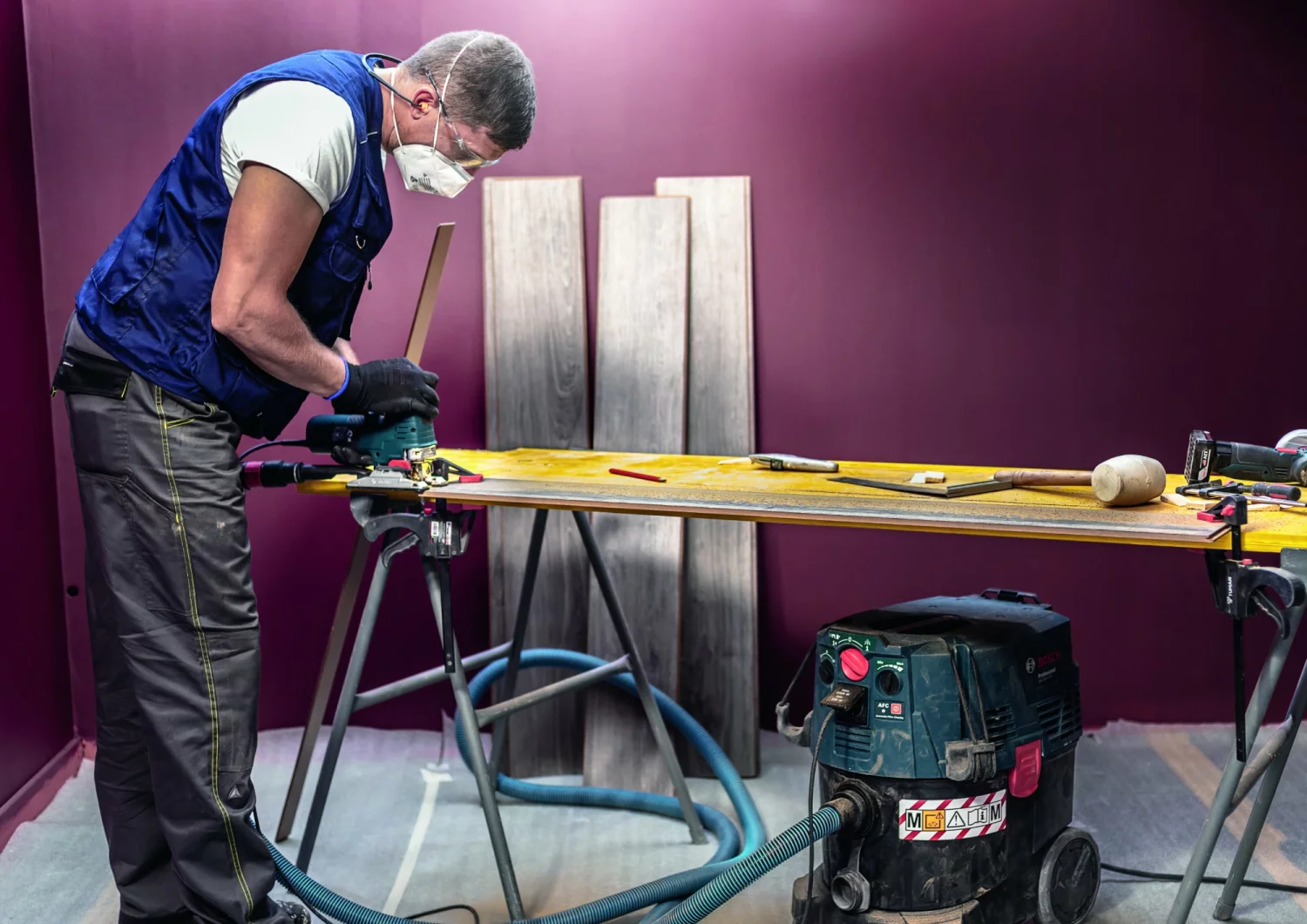 Bosch EXPERT 2608900542 - EXPERT Lame de scie sauteuse T128BHM 3pcs Laminate clean-image