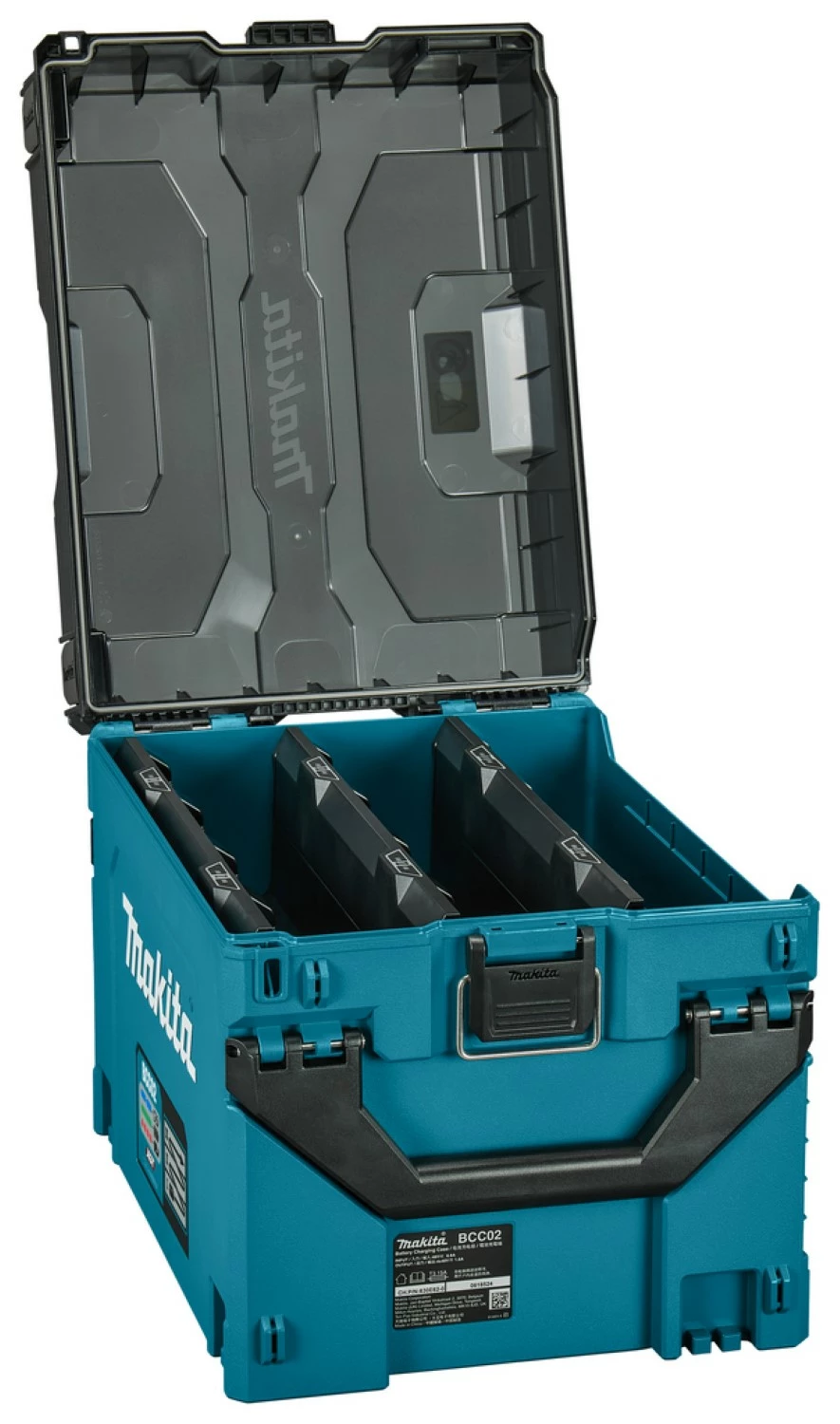 Makita BCC02 XGT Oplaadbox voor max 12 accu's (t/m BL4040F)-image