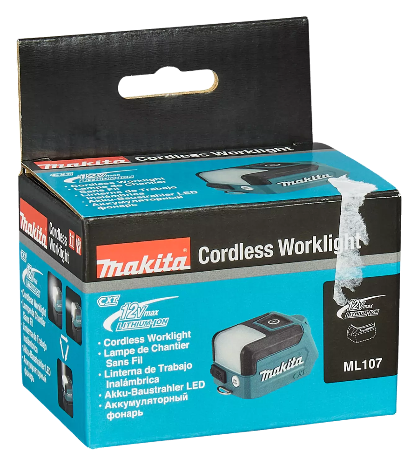 Makita ML107 12V Max Accu zaklamp body - met USB uitgang - 200Lm-image