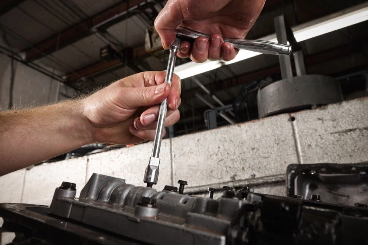 Milwaukee 4932480641 Douille à embout - Jeu de rallonges 3/8 » 4 pièces avec tête sphérique (76mm, 152mm, 254mm, 305mm)-image