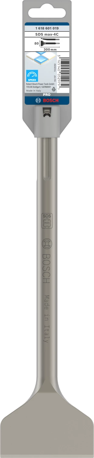 Bosch 1618601019 SDS-max Tegelbeitel - 80 x 300mm-image