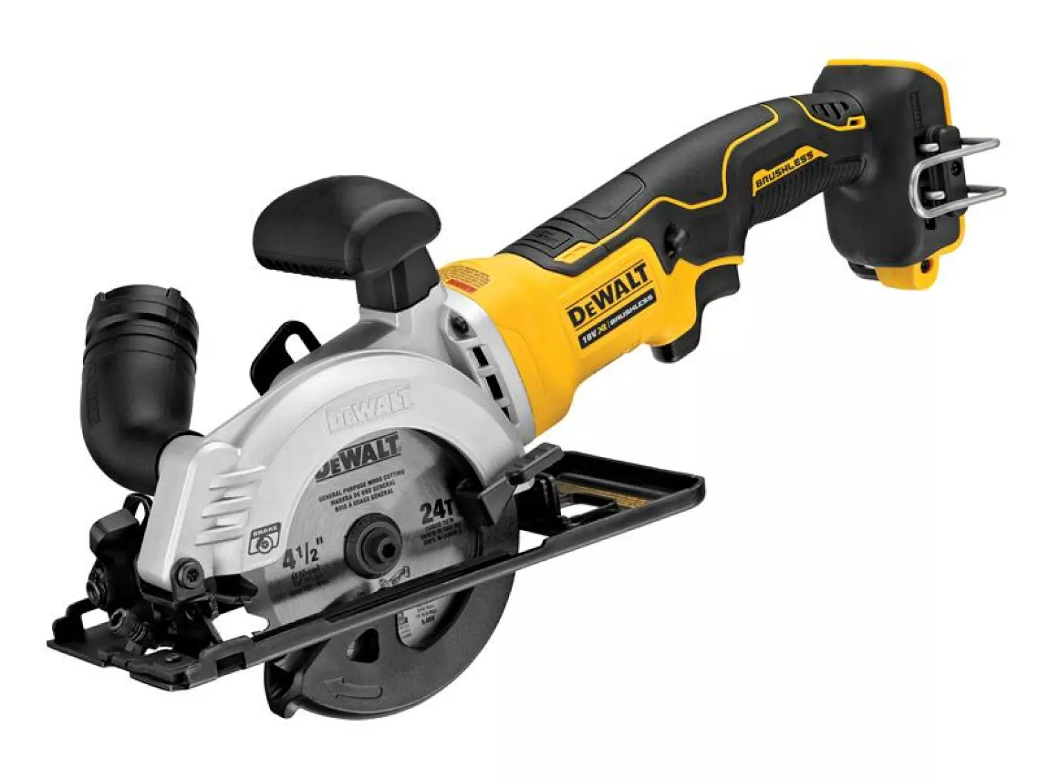 DeWALT DCS571N-XJ 18V Li-ion XR accu cirkelzaag body - 115mm - koolborstelloos-image