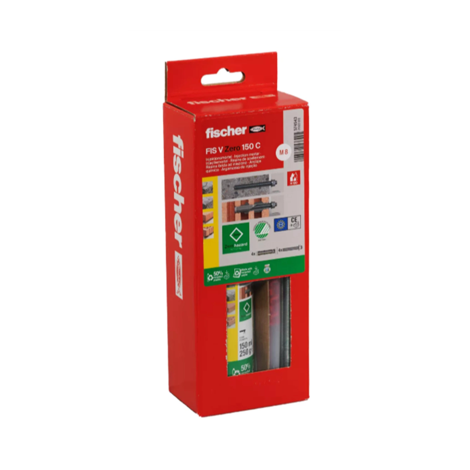 Fischer 574543 FIS V ZERO 150 C SET M8 Injectiemortel - 150 ml-image