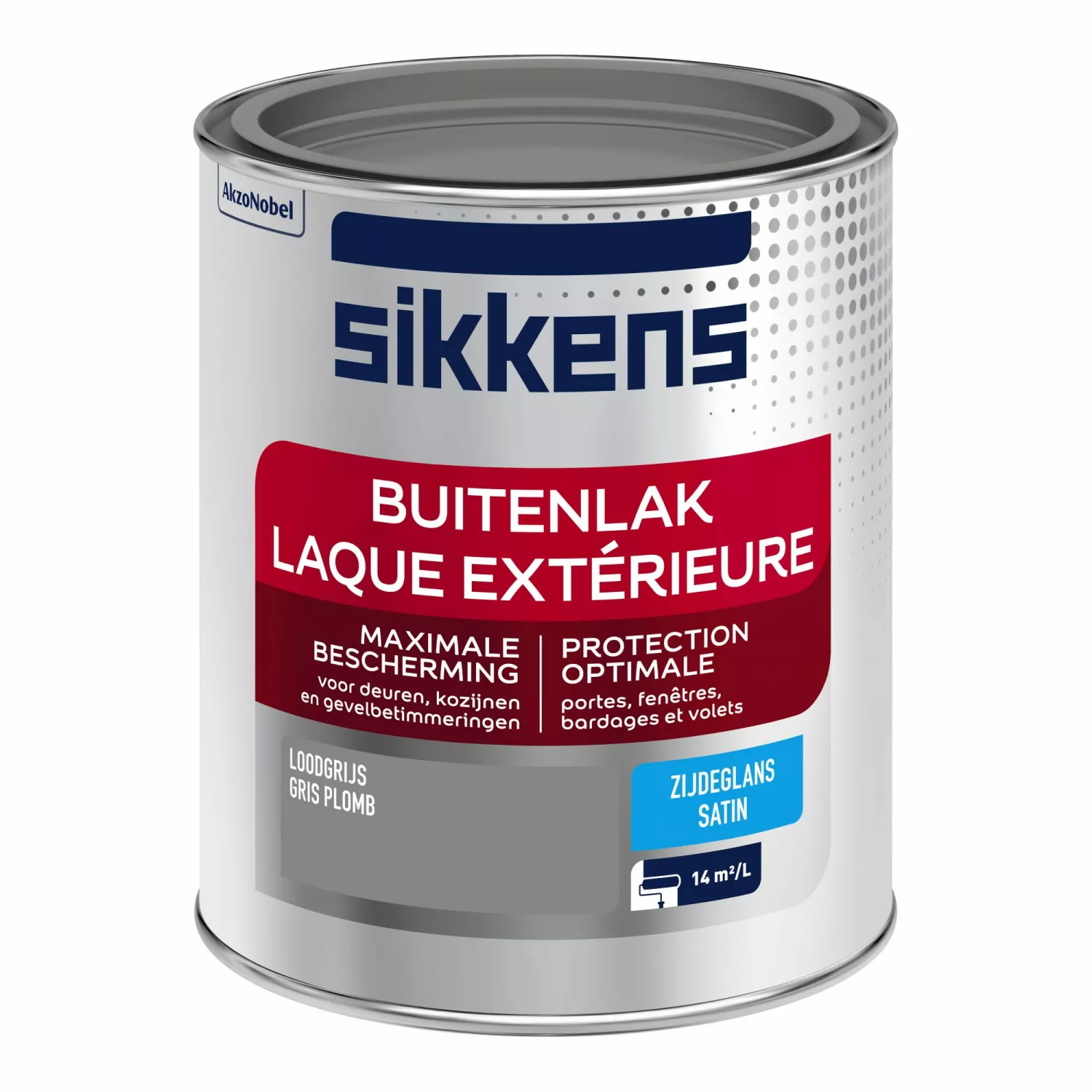 Sikkens Buitenlak Zijdeglans - Loodgrijs - 0,75L-image