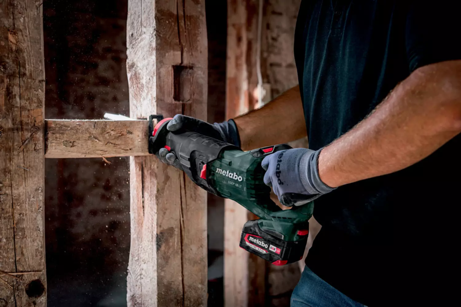 Metabo SSEP 18 LT 18V Li-ion scie récipro sans fil corps en MetaBox-image