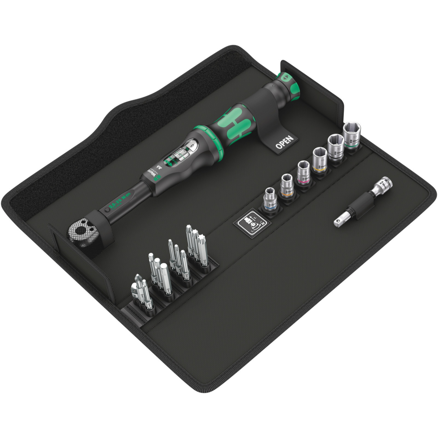 Wera Click-Torque A 6 Set 1, 2,5-25 Nm, 20 pièces-image