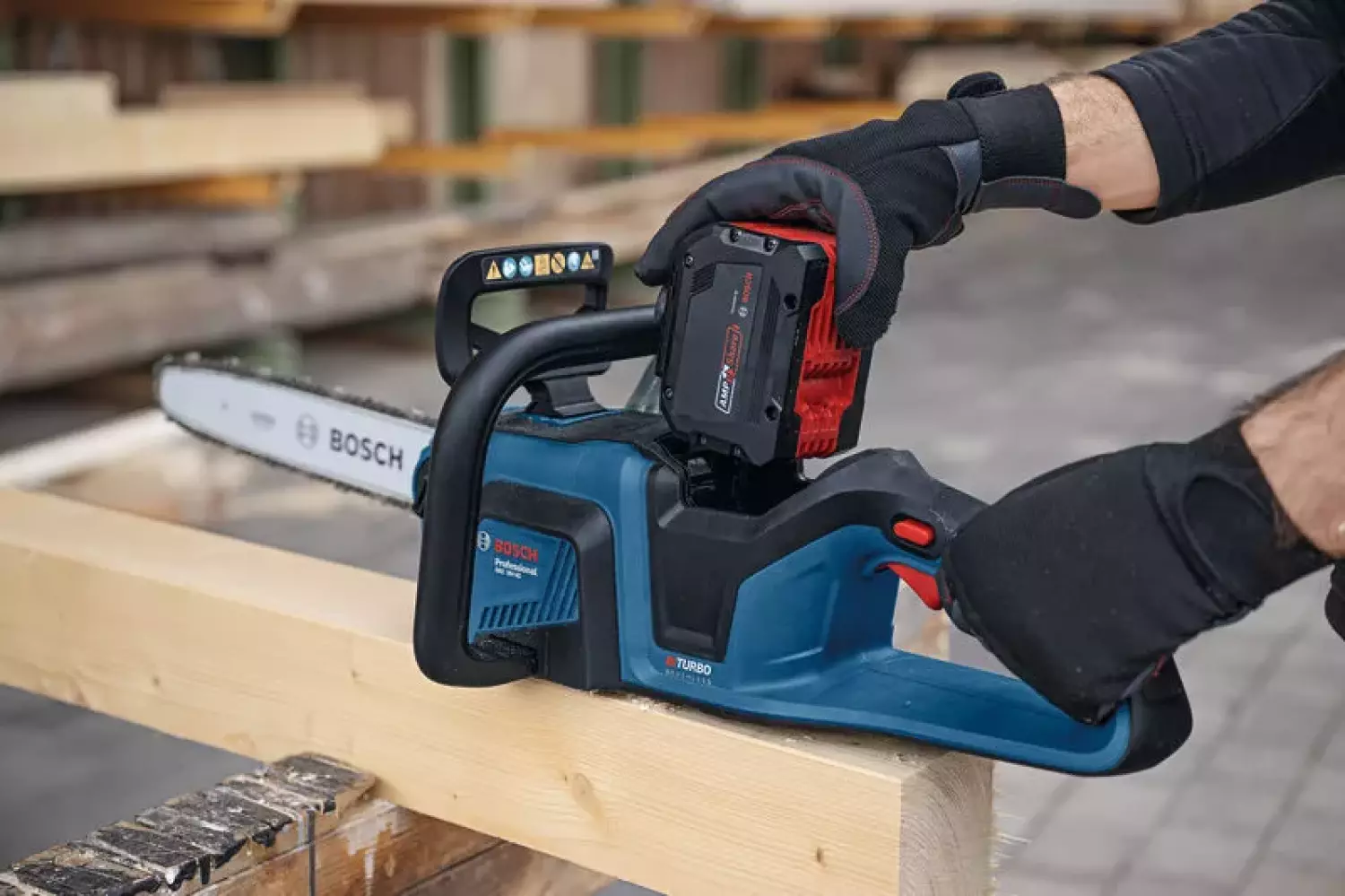 Bosch GKE 18V-40 18V accu Kettingzaag - 360 mm-image