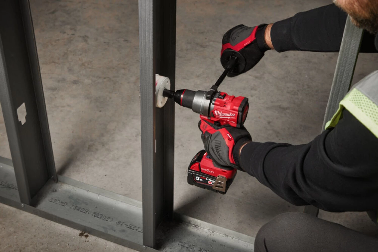 Milwaukee M18 ONEPD3-0X 18V Li-ion accu klopboormachine in HD Box-image